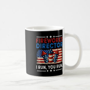 Eldshowdirektör - Jag springer du springer rolig 4 Kaffemugg