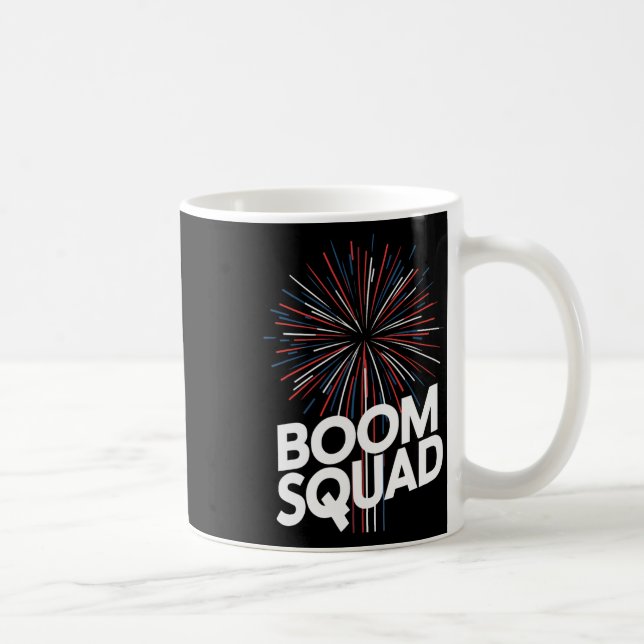 Eldshowregissör Fireworks Usa 4 Juli Pyrot Kaffemugg (Höger)