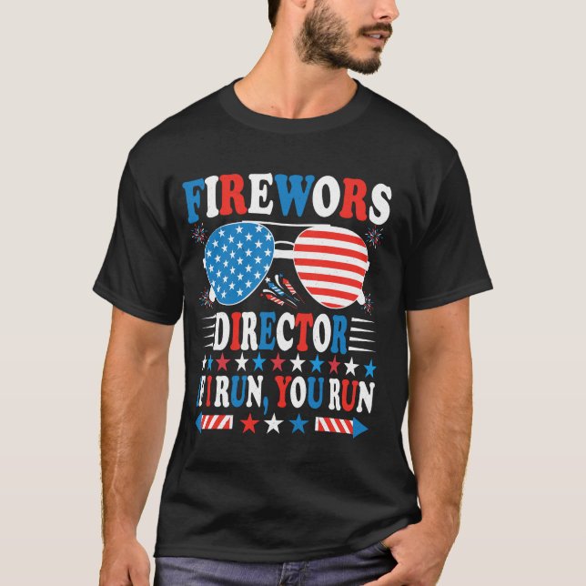 Eldshowregissörskjorta Jag Kör Du Kör | Rolig  T Shirt (Framsida)