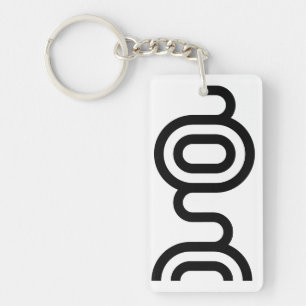 Eldslang Reiki-symbol som bokstaven G