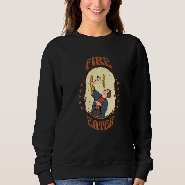 Eldslukar Cirkusdräkt För En Cirkus T Shirt (Framsida)
