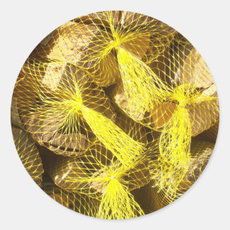 Eldsört Runt Klistermärke