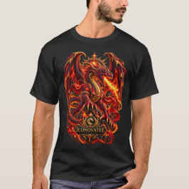 Eldsprutande Draktröja – Episk Myttisk Fantasi T Shirt