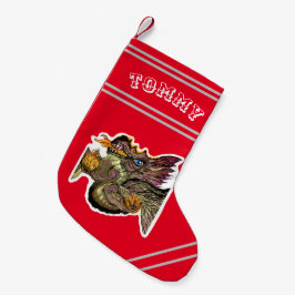 Eldsrå julklapp liten julstrumpa