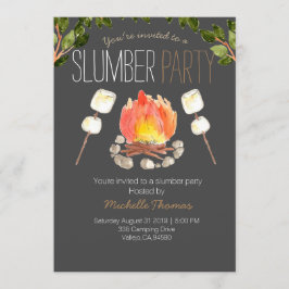 eldstäds-släppfest camping inbjudan