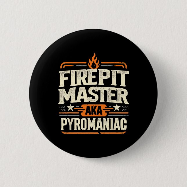 Eldstadsmästare Pyromancy Pyroteknik Eldstad älska Knapp (Framsida)