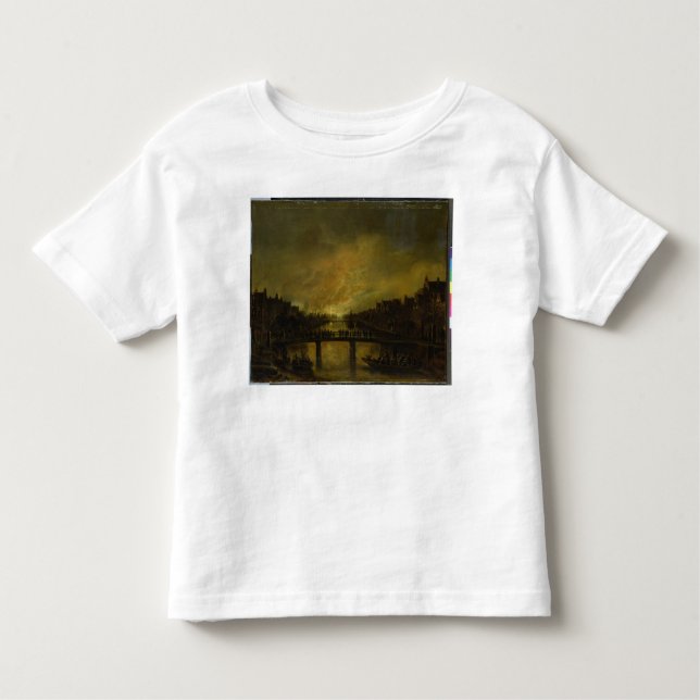 Eldsvåda i Amsterdam T Shirt (Framsida)