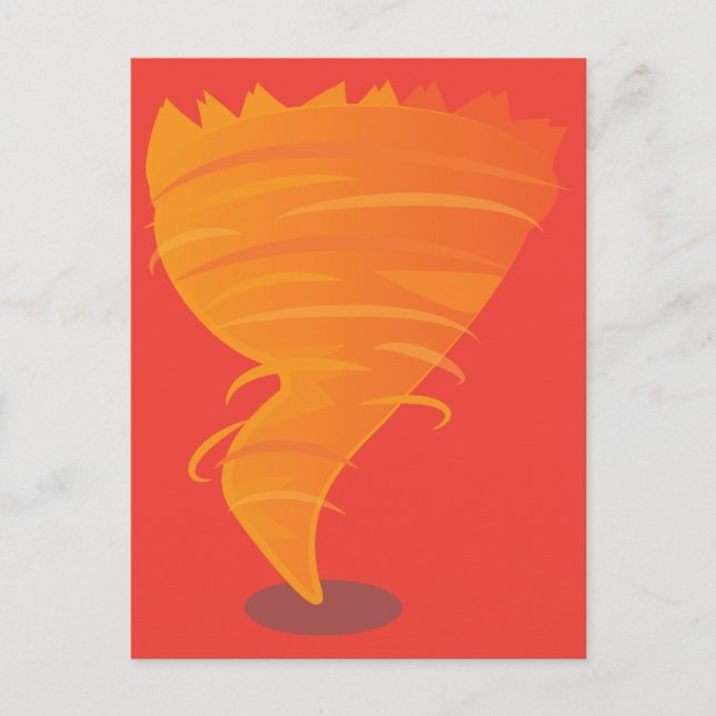 Eldtornado Vykort (Framsida)