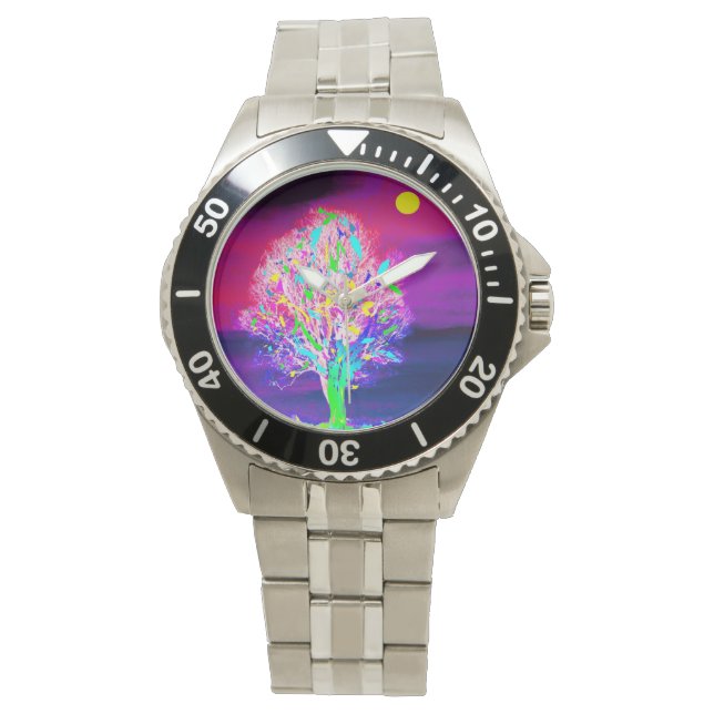 Eldträd Armbandsur (Framsida)