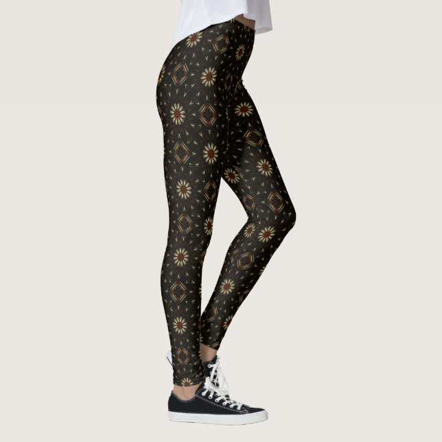 Eldverk Daisy Tiles Leggings (Höger)