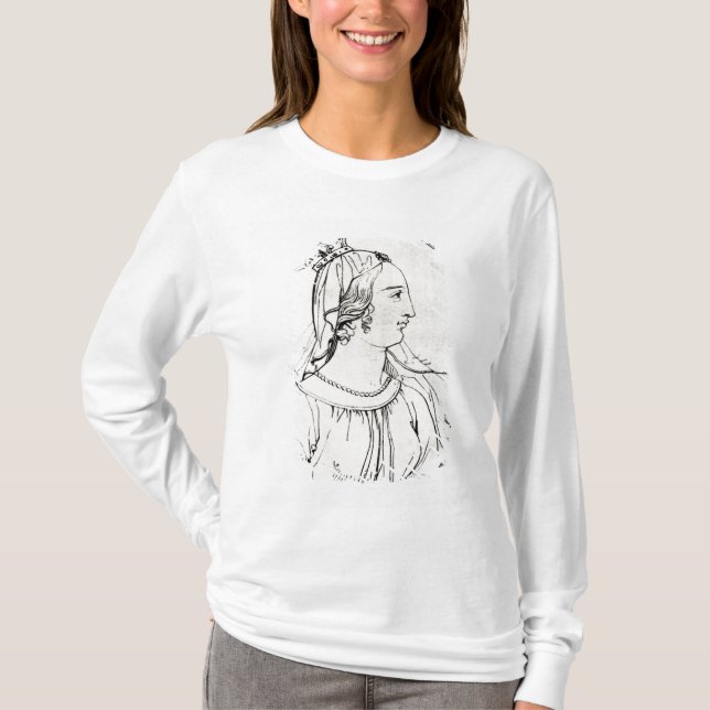 Eleanor av Aquitaine T Shirt (Framsida)