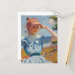 Eleanor av Frank Weston Benson Helg Vykort