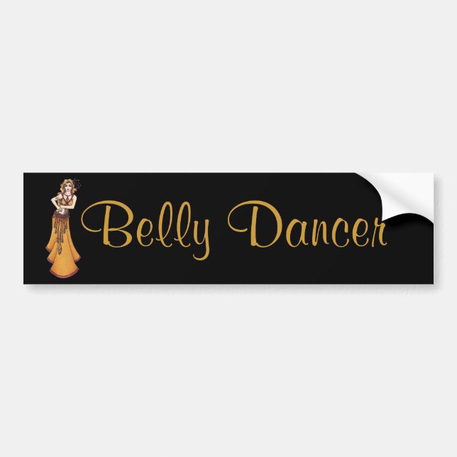 Eleanor Belly Dancer Sticker Bildekal (Framsidan)