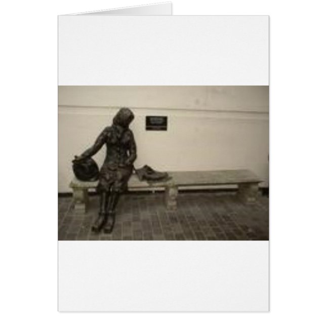 Eleanor Rigby Hälsningskort (Framsidan)