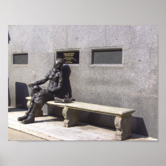 Eleanor Rigby Statue, Liverpool, Förenade kungarik Poster