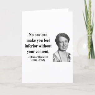 Eleanor Roosevelt-citat 1b Kort