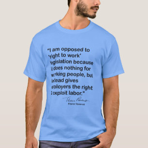 Eleanor Roosevelt citat T Shirt