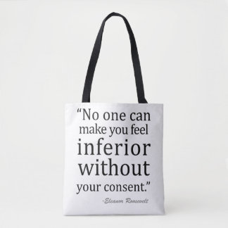 Eleanor Roosevelt-citat Tygkasse