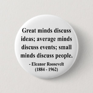 Eleanor Roosevelt citationstecken 5a Knapp