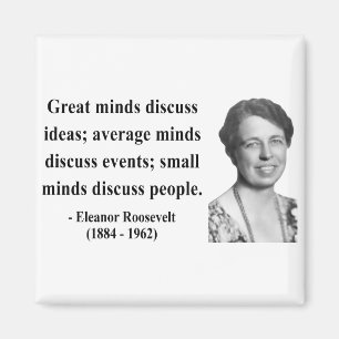 Eleanor Roosevelt citationstecken 5b Magnet