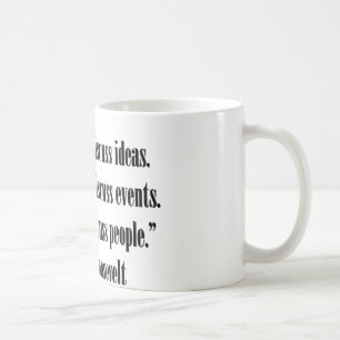 Eleanor Roosevelt citationstecken Kaffemugg