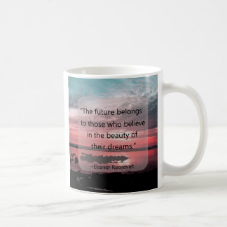 Eleanor Roosevelt citationstecken Kaffemugg