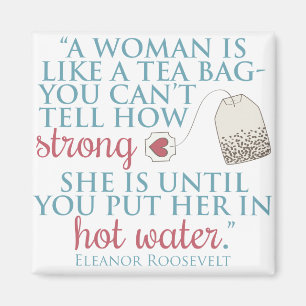 Eleanor Roosevelt citationstecken Magnet