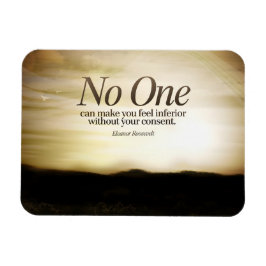 Eleanor Roosevelt Inspirational Citational Quote " Magnet