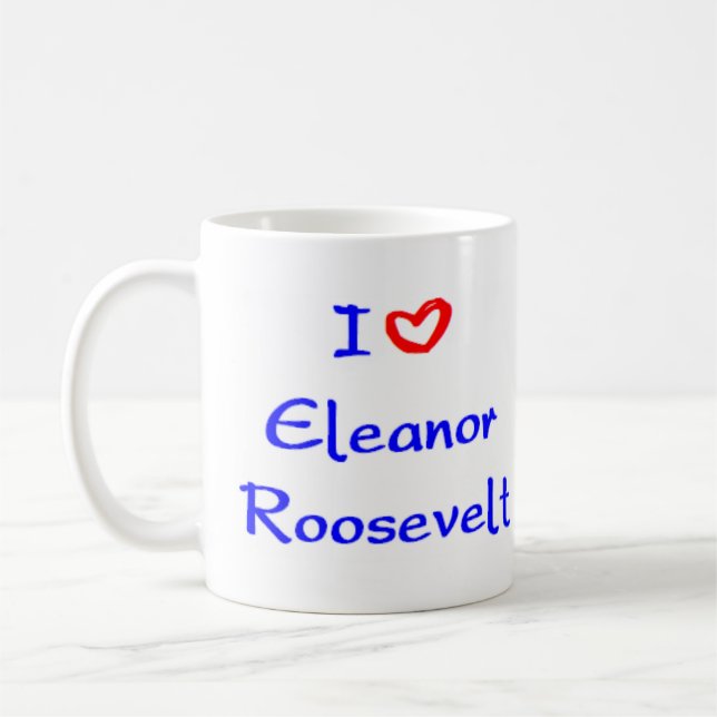 eleanor roosevelt kaffemugg (Vänster)