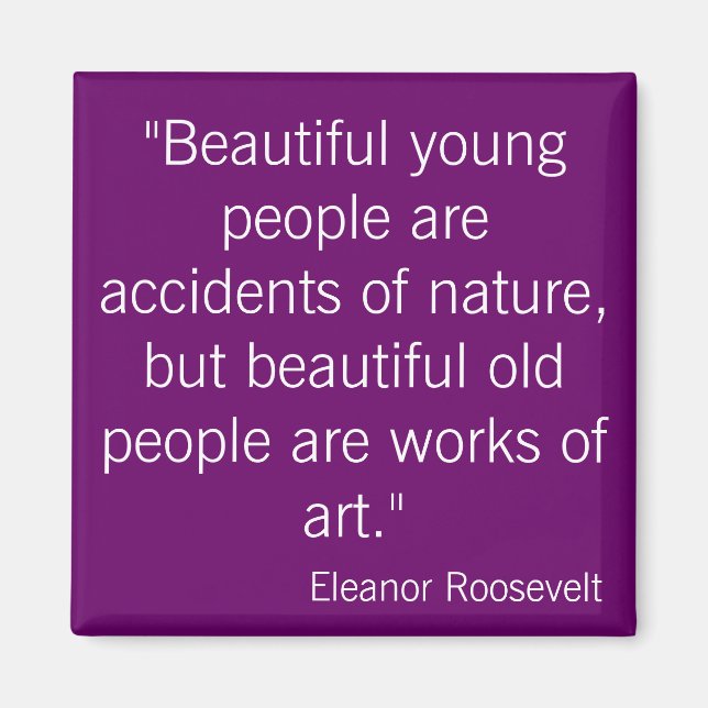 Eleanor Roosevelt Magnet (Framsidan)