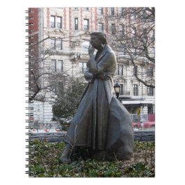 Eleanor Roosevelt Monument Anteckningsbok Med Spiral