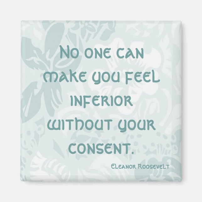 Eleanor Roosevelt Ord Fridge Magnets Magnet (Framsidan)