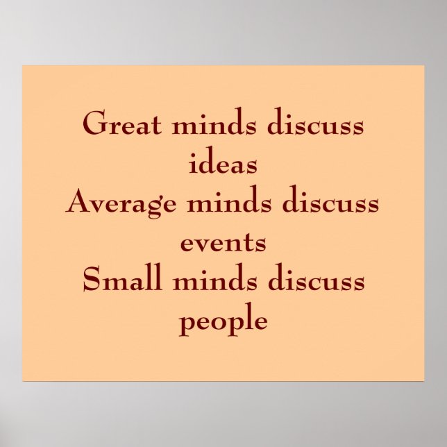 Eleanor Roosevelt Poster (Framsidan)