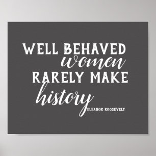 Eleanor Roosevelt poster på kvinnor