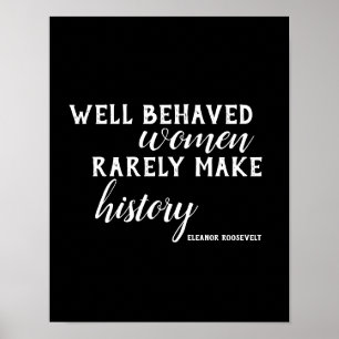 Eleanor Roosevelt poster på kvinnor