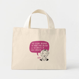 Eleanor Roosevelt tote bag Mini Tygkasse