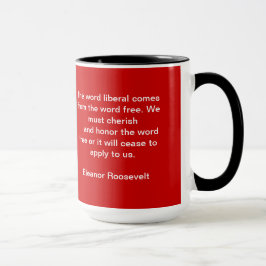 Eleanor Roosevelt vishetkopp Mugg