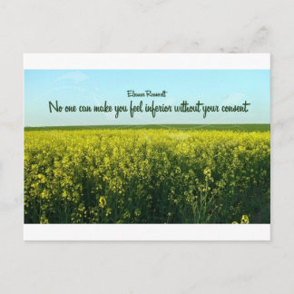 Eleanor Roosevelts inspiration Vykort