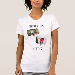 ELEBRATERA BÄSTA BÄSTER Två ögonblickliga utskrift T Shirt