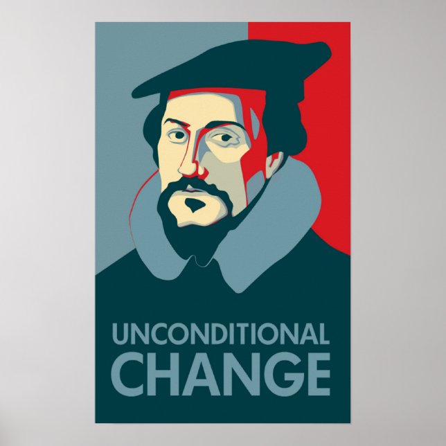 Elect John Calvin Poster (Framsidan)