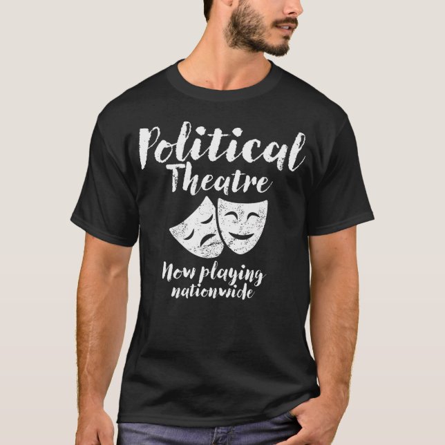 Election Day Vote Election Results Party Political T Shirt (Framsida)