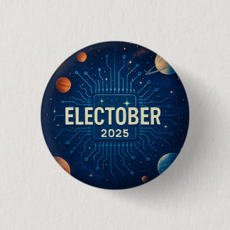 ELECTOBER 2025 Badge Knapp