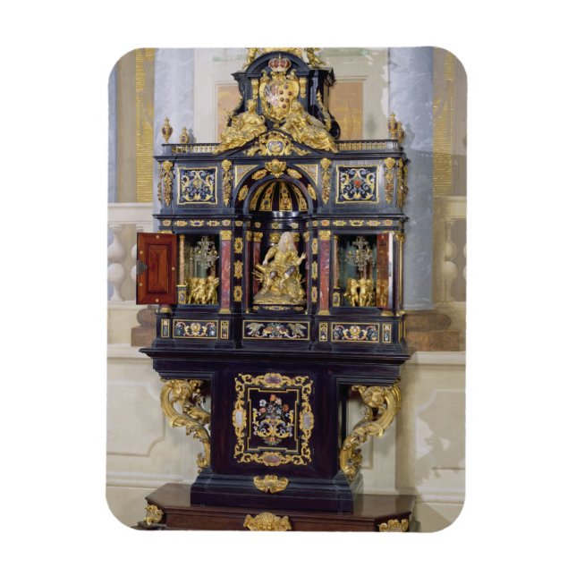 Electress Palatine, kabinett, c.1704 (ebony) Magnet (Vertikal)