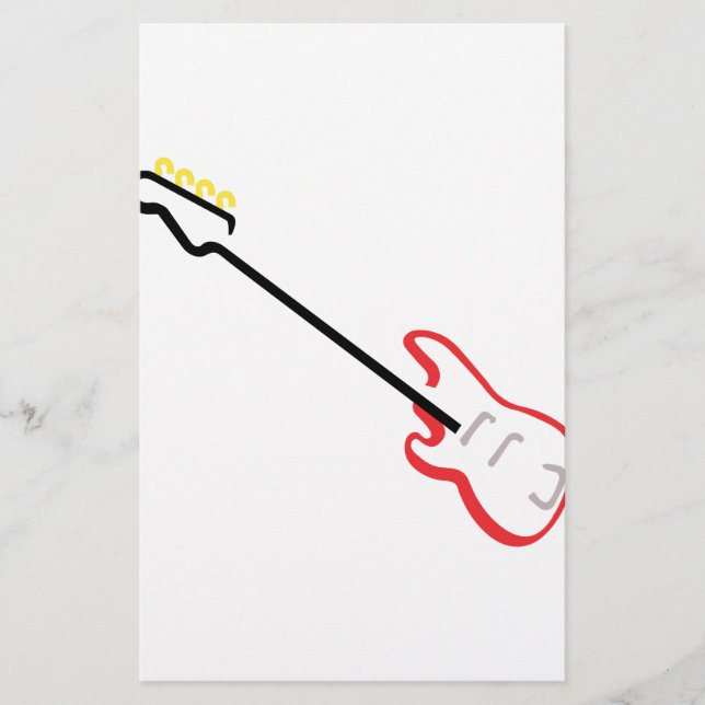 Electric Bass Guitar (Framsida)