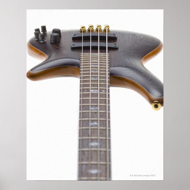Electric Bass Guitar Poster (Framsidan)