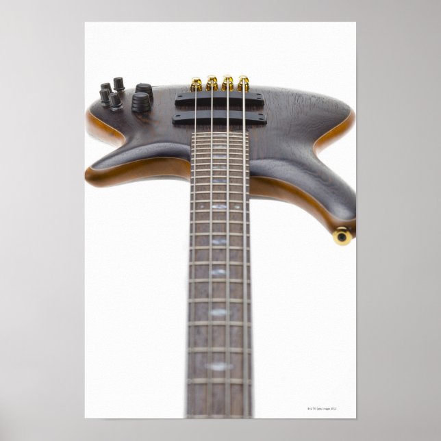 Electric Bass Guitar Poster (Framsidan)