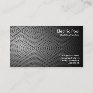 Electric Bassäng 07 Visitkort