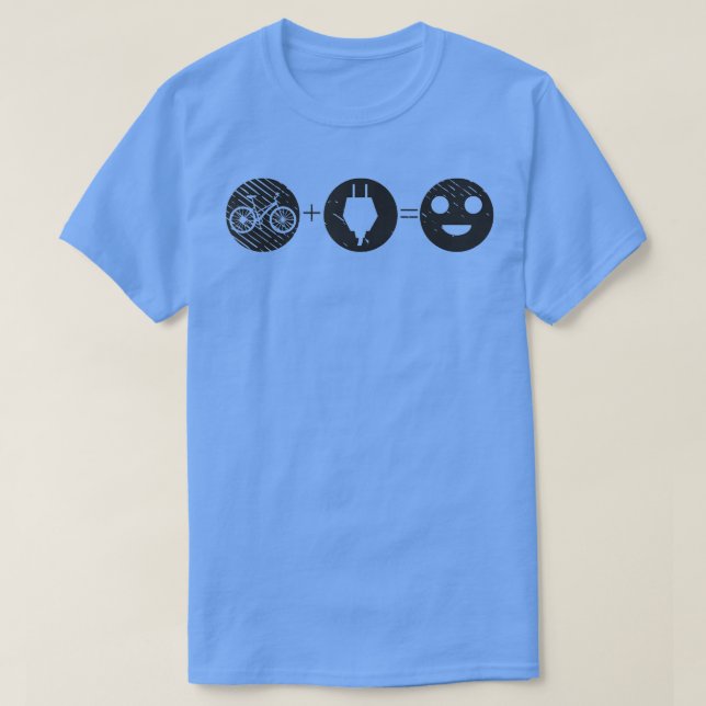 Electric Bike Cycling Bike Bycicle E Bike Ecykel B T Shirt (Design framsida)