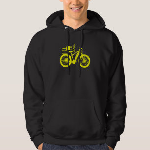 Electric Bike E Bike Ecycle Bicycle Silhouette Hoodie