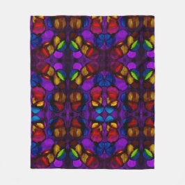 Electric Bloom Fleecefilt